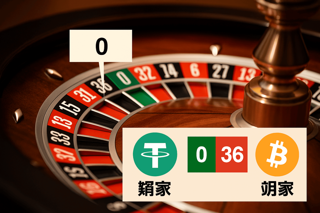 歐洲輪盤單零玩法特寫圖，低莊家優勢說明