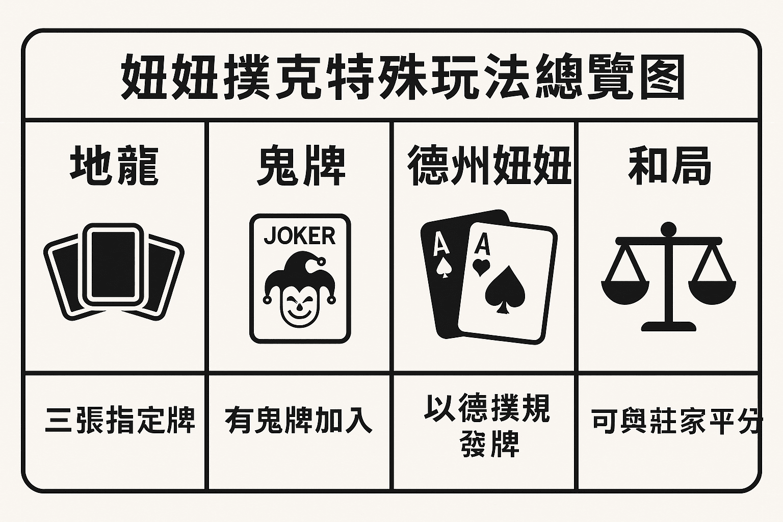妞妞算牌技巧圖解