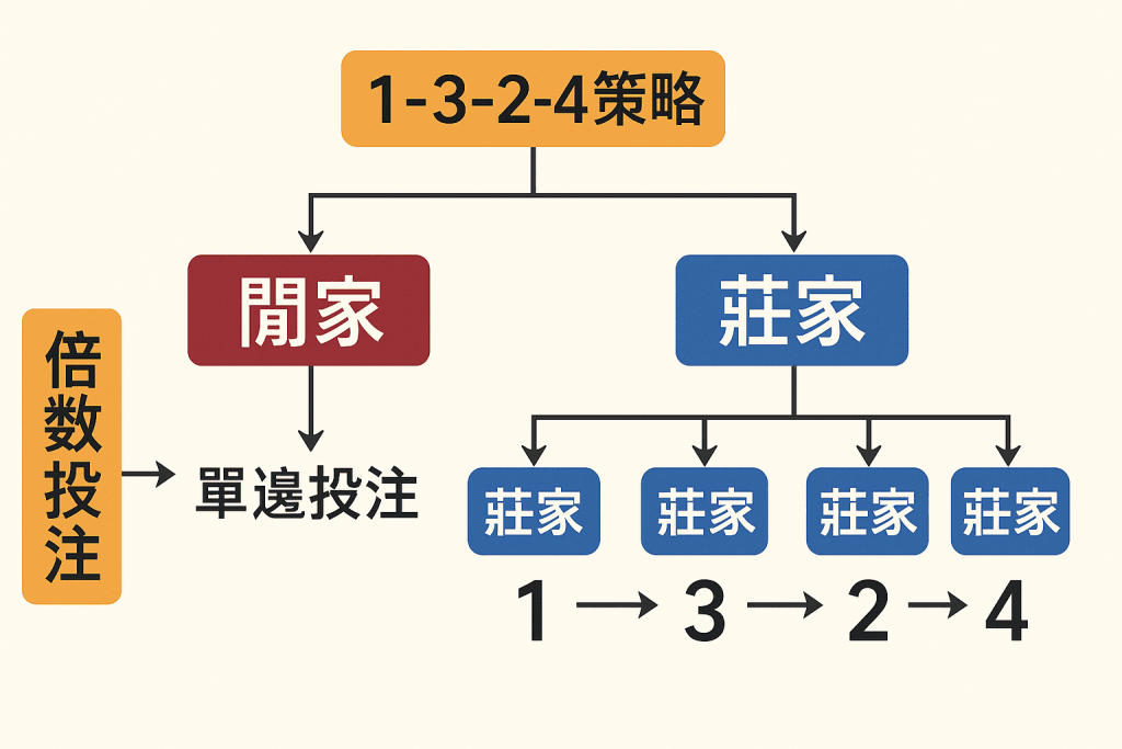 百家樂投注公式圖解
