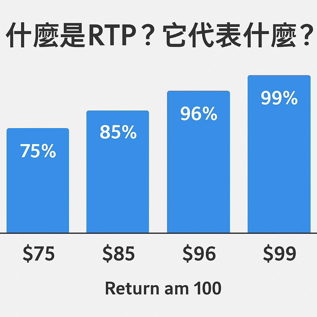 老虎機RTP回報率比較圖