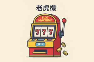 老虎機外觀與玩法說明圖